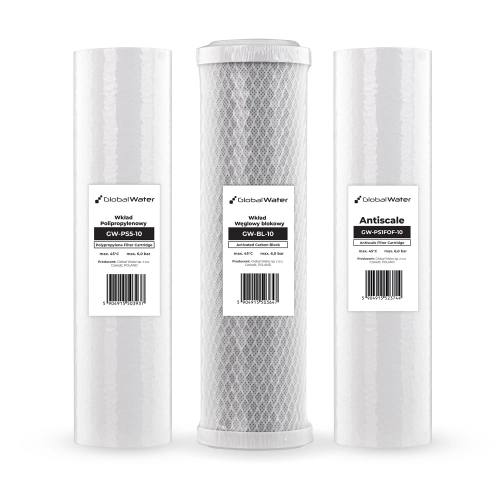 Komplet wkładów Aqua Trio Antiscale